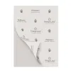 Pochette plastification fellowes à chaud polyester transparent résistant eau format a4 125 microns boîte 100 unités