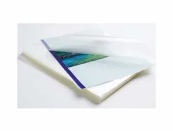 Pochette plastification fellowes à chaud polyester transparent résistant eau format a4 175 microns boîte 100 unités