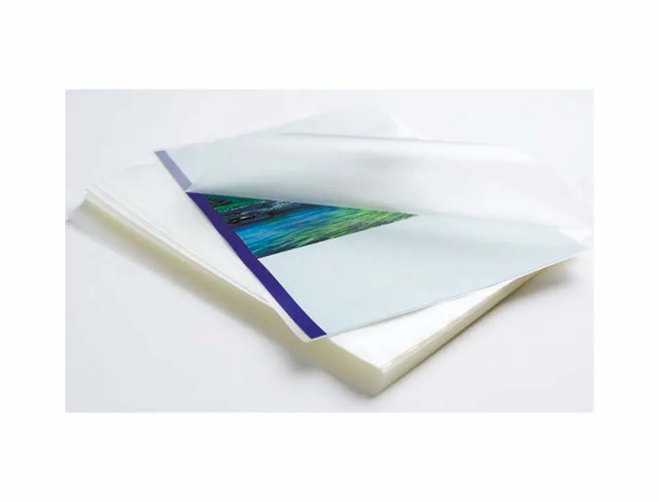 Pochette plastification fellowes à chaud polyester transparent résistant eau format a4 175 microns boîte 100 unités