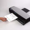 Pochette plastification fellowes perforée format a4 80 microns boîte 100 unités