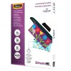 Pochette plastification fellowes à chaud polyester transparent résistant eau format a3 80 microns boîte 100 unités