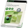 Pochette plastification leitz udt a4 80 microns coloris transparent boite 100 unites