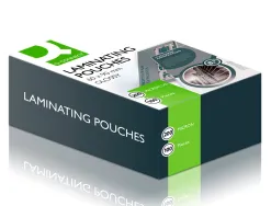 Pochette plastification q-connect à chaud économique format 90x60mm 200 microns boîte 100 unités