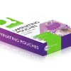 Pochette plastification q-connect à chaud économique format 110x230mm 125 microns boîte 100 unités