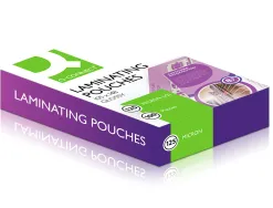 Pochette plastification q-connect à chaud économique format a6 105x148mm 125 microns boîte de 100 unités