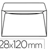Pochette polyéthylène adhésive pac list documents 228x120mm papier dorsal kraft blanc siliconé 39g/m2 boîte 100 unités