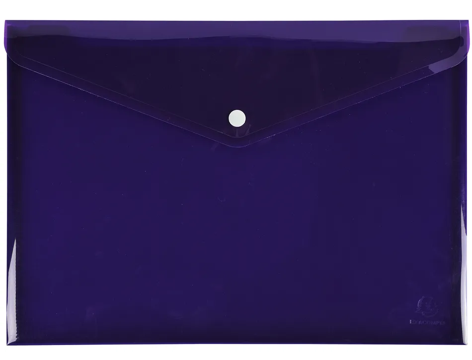 Pochette pression exacompta iderama pp a4 coloris assortis