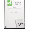 Pochette q-connect polypropylene graine perforee folio 80 mc sachet 10 unites