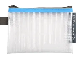 Pochette zip exacompta eva a6 coloris assortis