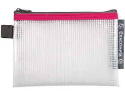 Pochette zip exacompta eva a6 coloris assortis