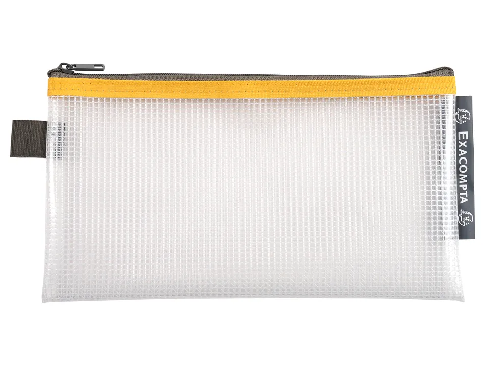 Pochette zip exacompta eva enveloppe coloris assortis