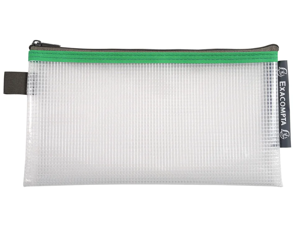 Pochette zip exacompta eva enveloppe coloris assortis