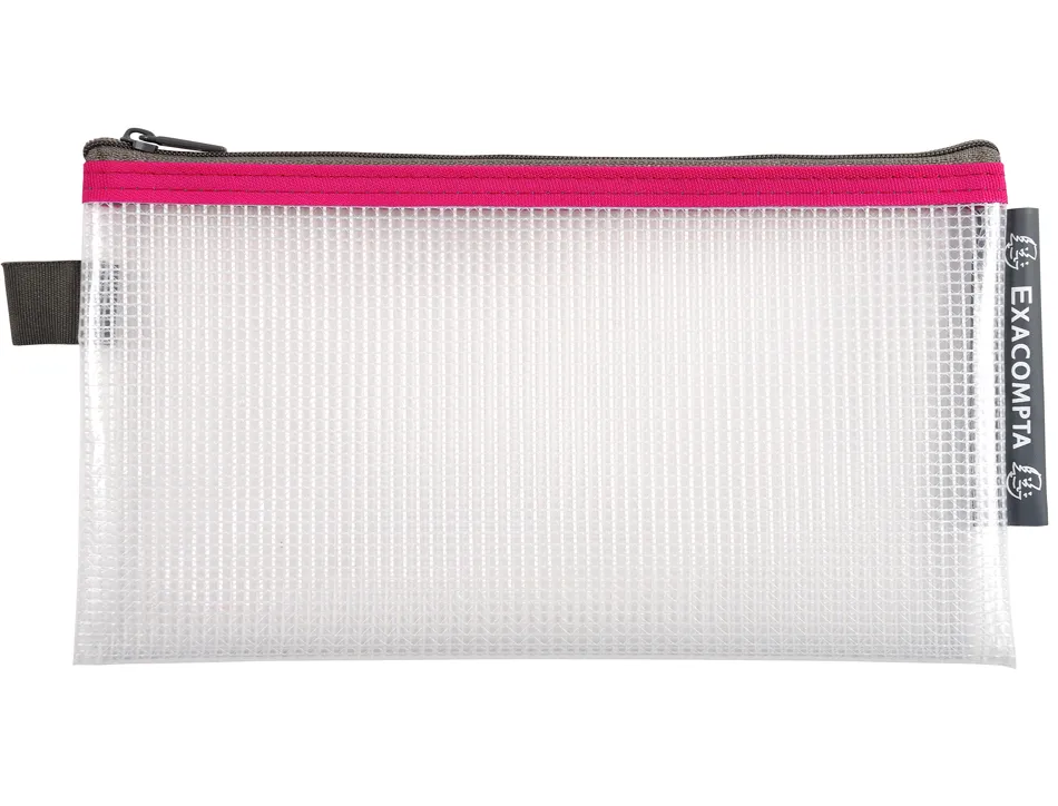 Pochette zip exacompta eva enveloppe coloris assortis