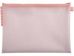 Pochette zip exacompta eva a4 chromaline coloris pastel assortis