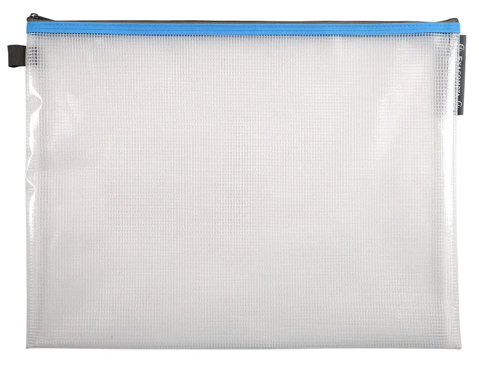 Pochette zip exacompta eva a3 coloris assortis