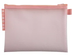 Pochette zip exacompta eva a5 chromaline coloris pastel assortis