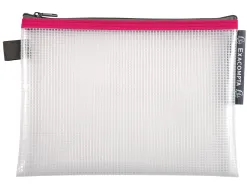 Pochette zip exacompta eva a5 coloris assortis
