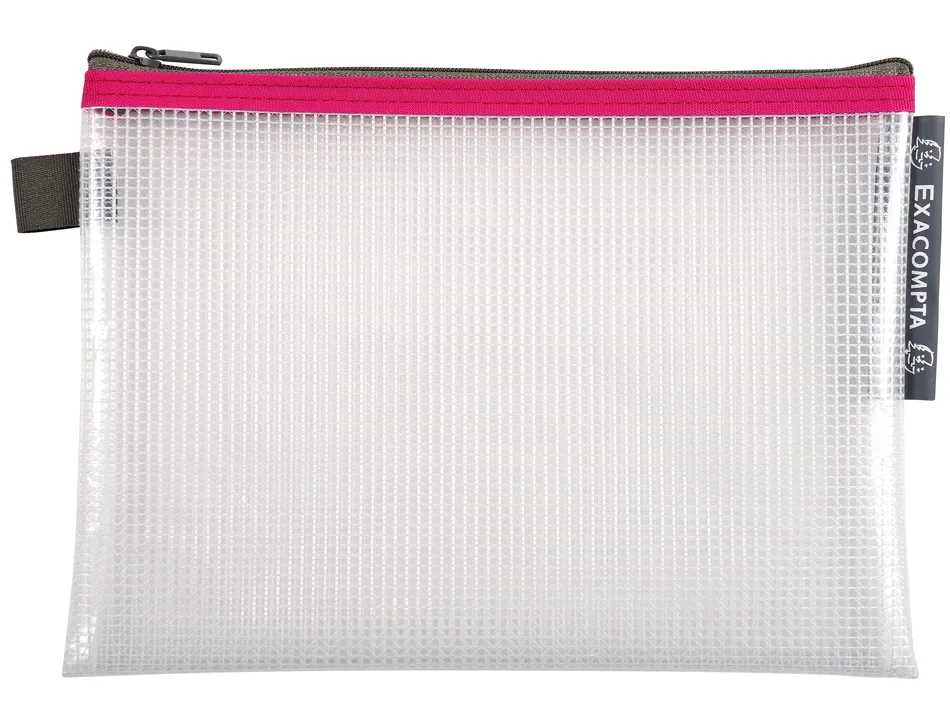 Pochette zip exacompta eva a5 coloris assortis