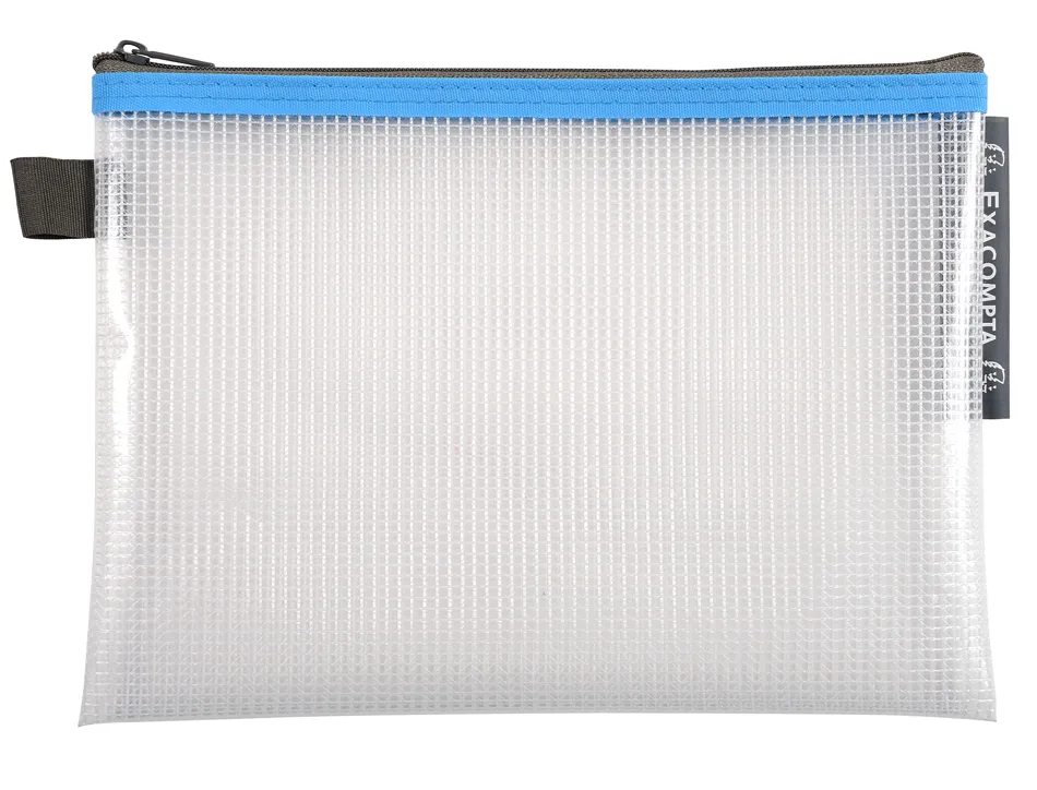 Pochette zip exacompta eva a5 coloris assortis