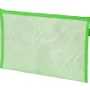 Pochette zip liderpapel a5 multiusage fermeture eclair polyester transpirable coloris vert pastel