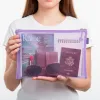 Pochette zip liderpapel a4 multiusage fermeture eclair polyester transpirable coloris violet