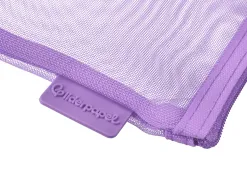 Pochette zip liderpapel a4 multiusage fermeture eclair polyester transpirable coloris violet