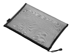 Pochette zip liderpapel a4 multiusage fermeture eclair polyester transpirable coloris noir
