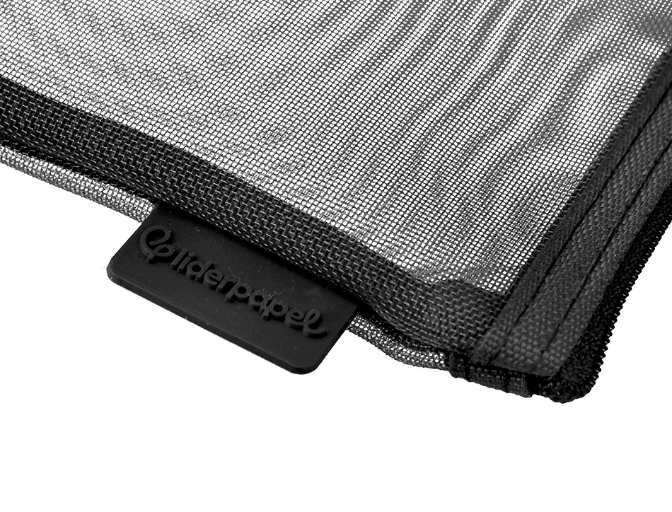 Pochette zip liderpapel a4 multiusage fermeture eclair polyester transpirable coloris noir