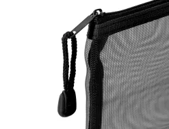 Pochette zip liderpapel a4 multiusage fermeture eclair polyester transpirable coloris noir