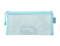 Pochette zip liderpapel multiusage format ticket 230x115mm fermeture eclair polyester transpirable