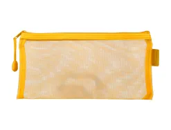 Pochette zip liderpapel multiusage format ticket 230x115mm fermeture eclair polyester transpirable