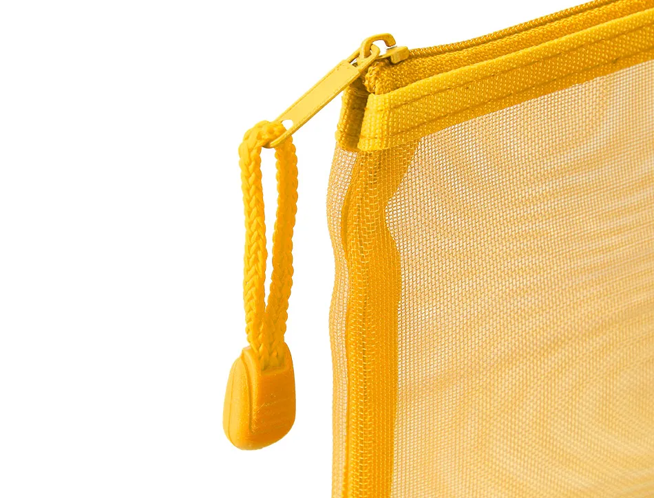 Pochette zip liderpapel multiusage format ticket 230x115mm fermeture eclair polyester transpirable