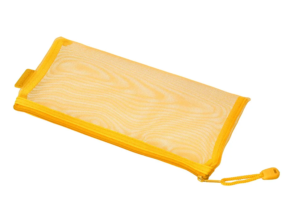 Pochette zip liderpapel multiusage format ticket 230x115mm fermeture eclair polyester transpirable
