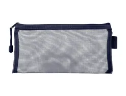 Pochette zip liderpapel multiusage format ticket 230x115mm fermeture eclair polyester transpirable