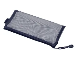 Pochette zip liderpapel multiusage format ticket 230x115mm fermeture eclair polyester transpirable