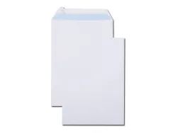 Pochettes blanches c4 90g adhesives 229x324mm pefc eco boite de 250 unites