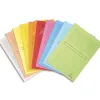 Pochettes coin exacompta super carte 160 g avec fenêtre coloris assortis paquet 100