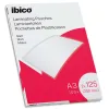 Pochettes de plastification ibico a4 brillantes 2 x 75 microns pack 100