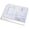 Pochettes perforees leitz a3 paysage polypropylene 75 microns grainees boîte de 50