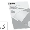 Pochettes plastification ibico format a3 75 microns boite de 100 unites