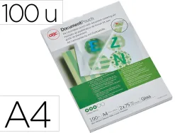 Pochettes plastification gbc a4 80 microns boite de 100 unites
