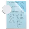 Pochettes-coin oxford onthego polypropylene 12/100e anti-glisse format a4 incolore sachet de 10