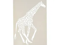 Pochoir les chiffres culture club de 0 a 9 21x15cm