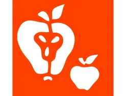 Pochoirs graine creative a dessiner fruits plastiques lavables 6 unites assortis