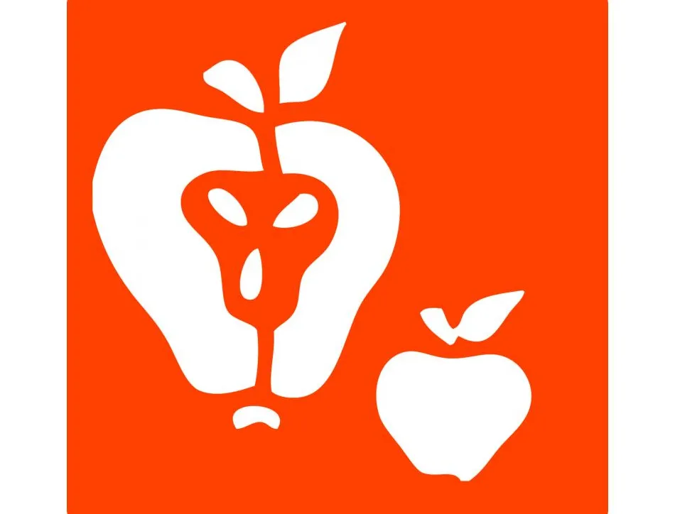 Pochoirs graine creative a dessiner fruits plastiques lavables 6 unites assortis