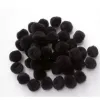 Pompons a la couleur graine creative 15 mm 45 pieces coloris noir