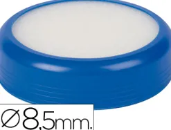 Éponge mouilleur q-connect caoutchouc 85mm diamètre coloris bleu
