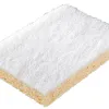 Éponge récurante gm double face blanche nettoyage surfaces délicates 13x9cm
