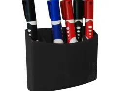 Porte marqueurs magnetique wonday 3 compartiments aimant puissant coloris noir
