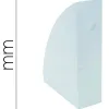 Porte revues exacompta mag-cube pour documents a4 pastel bleu pastel